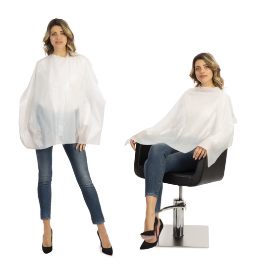 Set 30 pelerine vopsit unică folosință - material biodegradabil