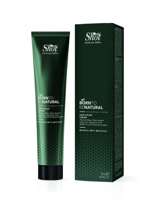Vopsea profesionala pentru par 100 ml - SHOT - BTB NATURAL